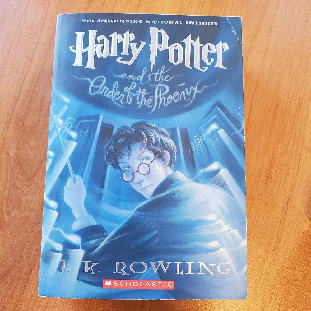 Harry Potter and the Order of the Phoenix by J. K. Rowling, Paperback Book